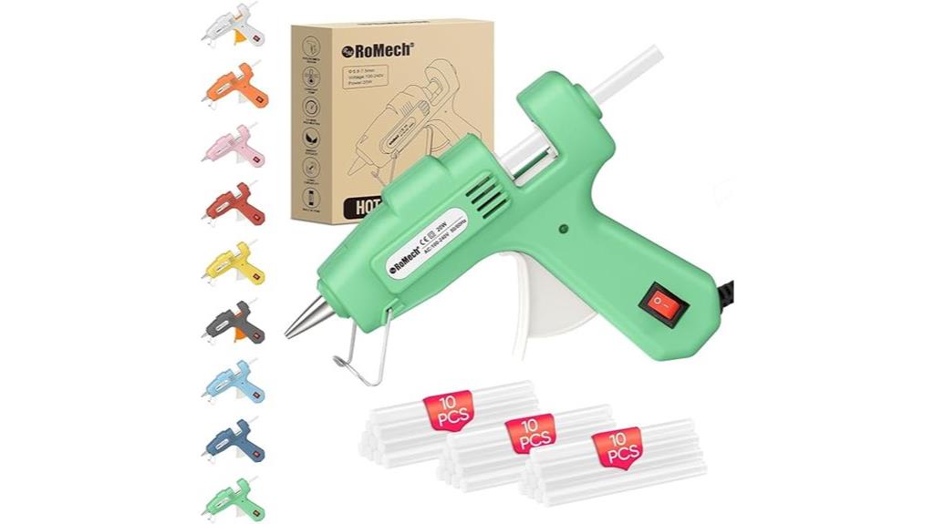 mini hot glue gun set