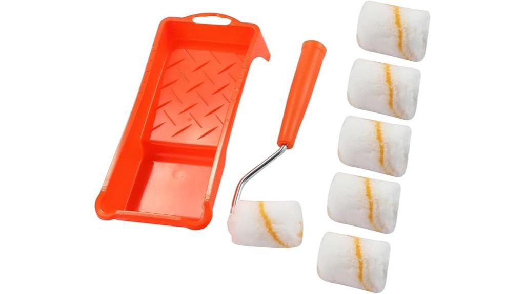 mini roller kit with tray