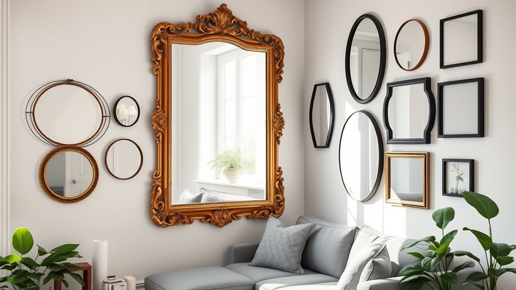 mirror tricks for small rooms