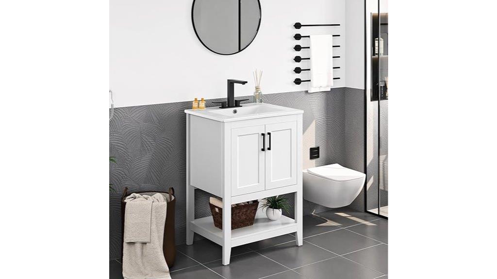 modern 24 inch bathroom vanity