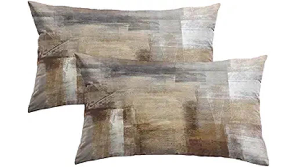modern abstract throw pillows