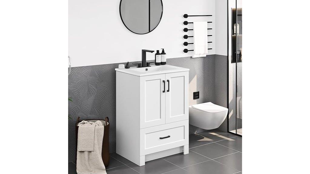 modern bathroom vanity set