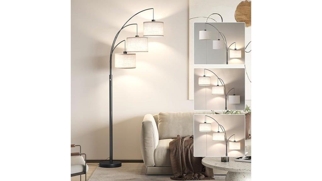 modern living room floor lamp