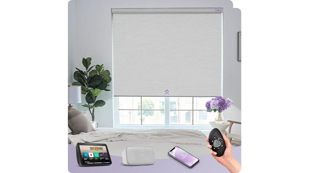 motorized blackout roller shade