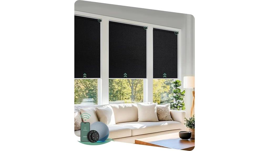 motorized blackout window blinds