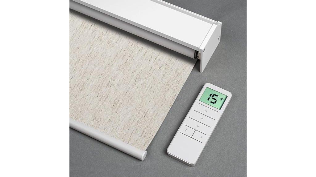 motorized remote roller shades