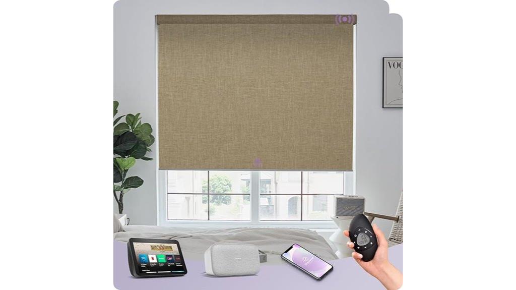 motorized shades with smart compatibility