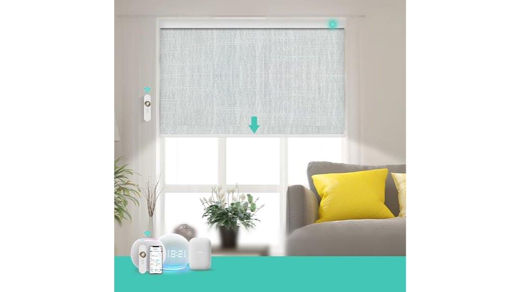 motorized smart roller blinds