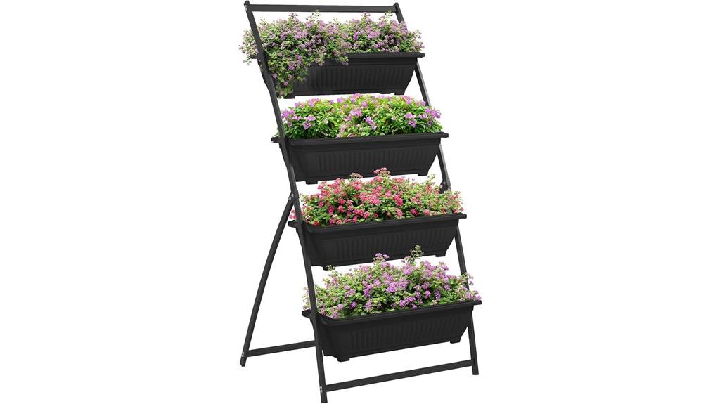 multi tier garden bed stand