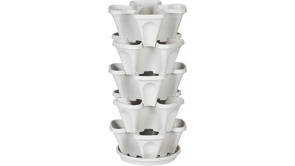 multi tiered gardening planter