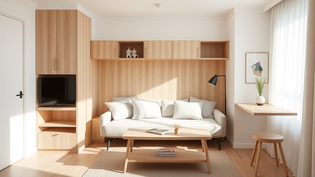 multifunctional space saving furniture
