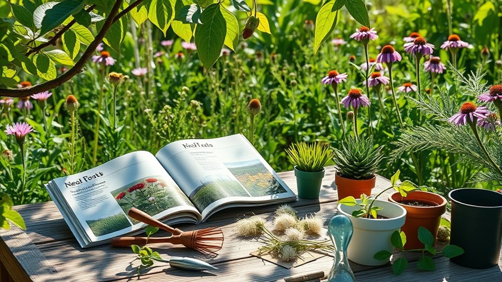native plants support ecosystems