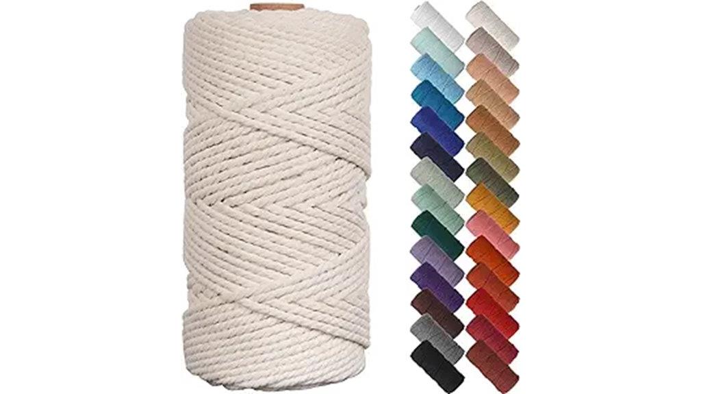 natural 3mm macrame cord