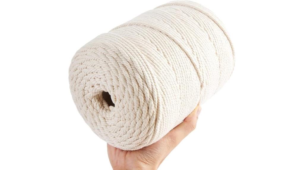 natural 5mm cotton rope
