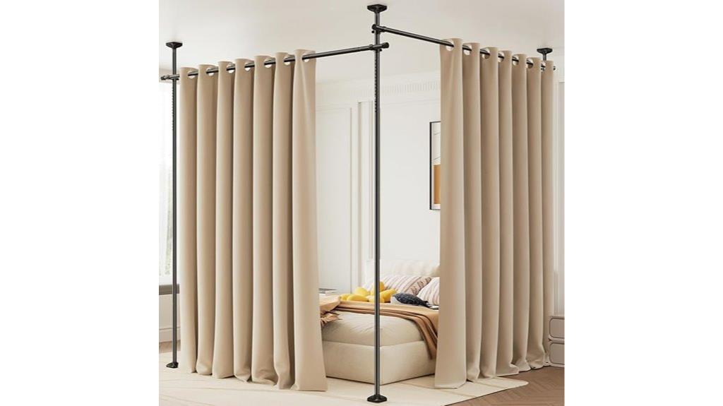 no drill tension room divider