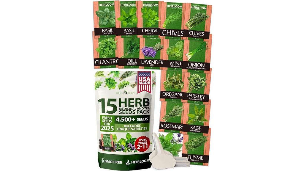 non gmo usa sourced herb seeds
