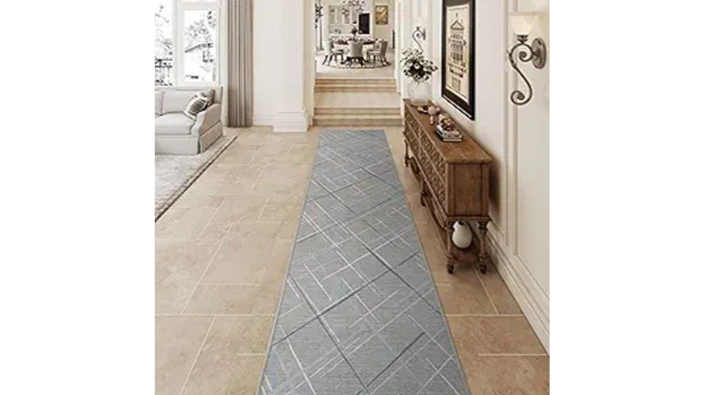 non slip washable hallway runner