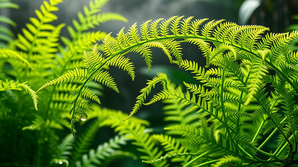 optimal fern temperature range