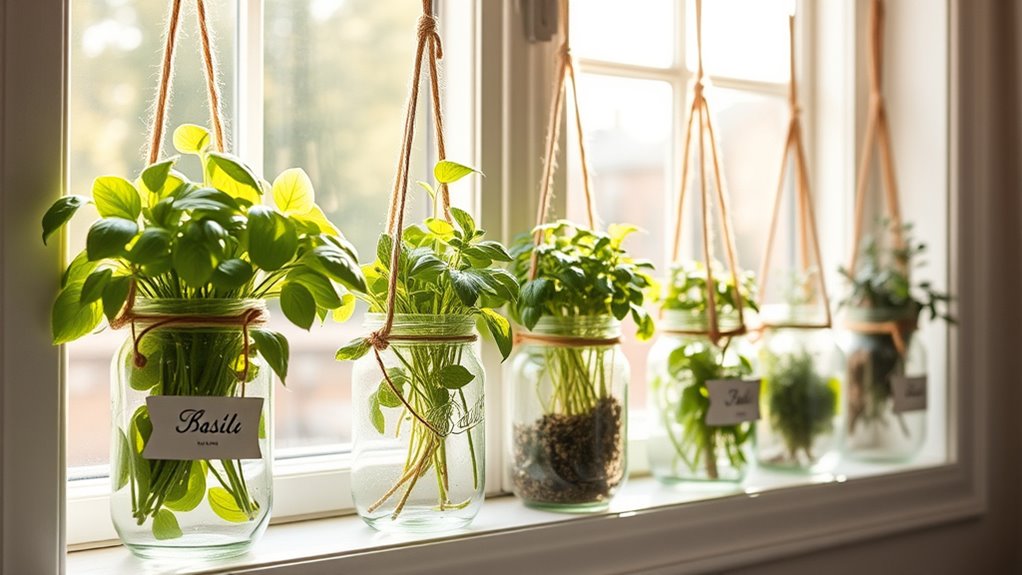 optimal herb jar placement