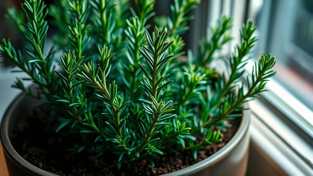 optimal indoor rosemary lighting