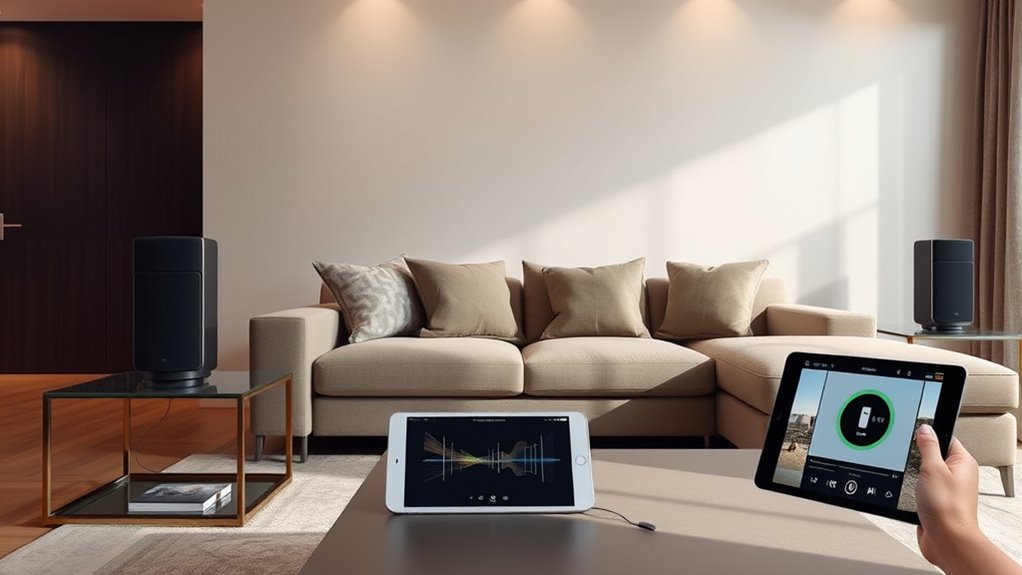 optimal multi room speaker placement