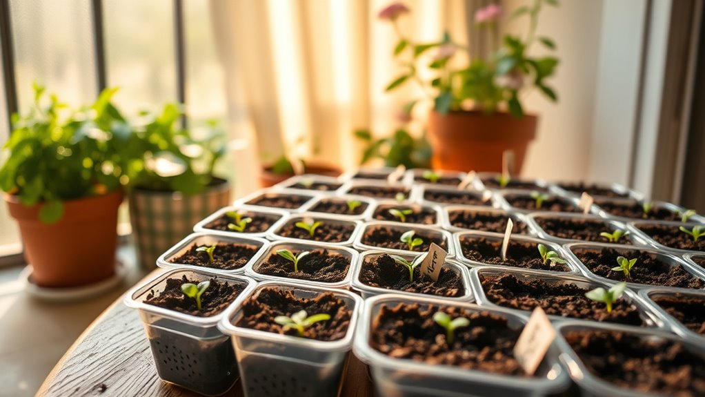 optimal seed starting conditions