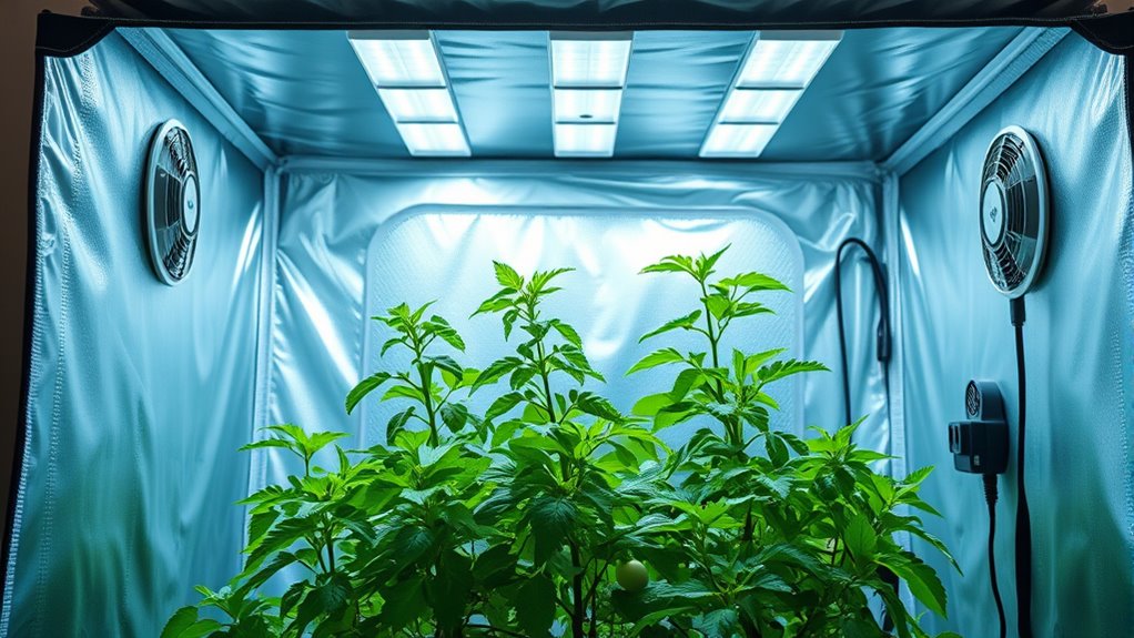 optimize grow tent conditions