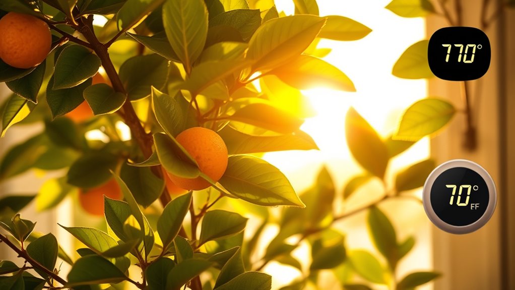 optimize light and temperature