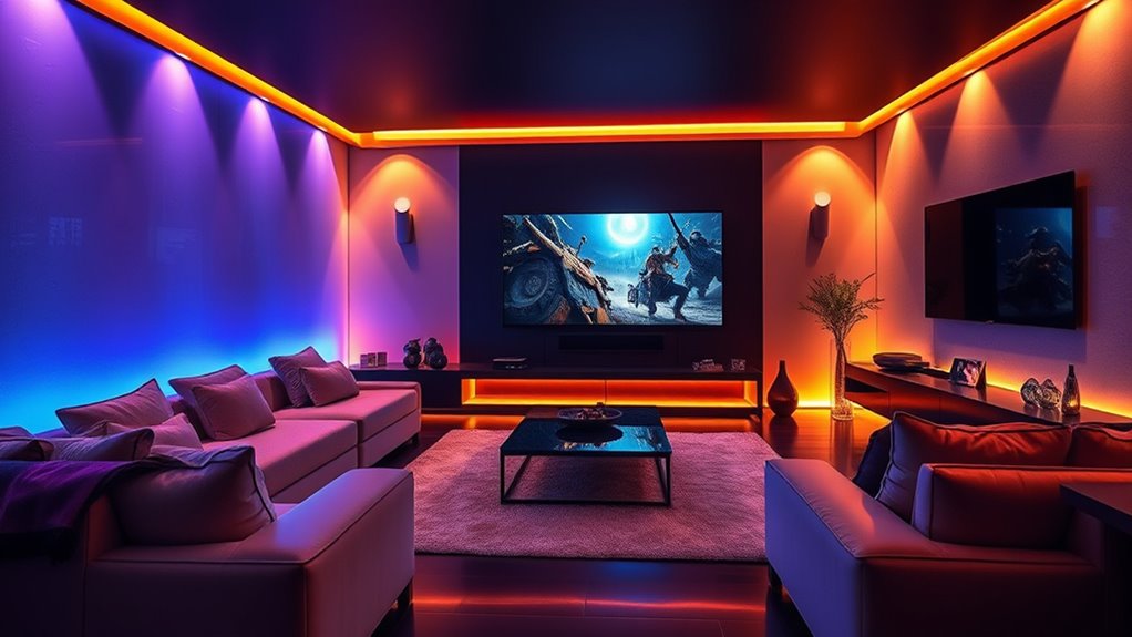 optimize lighting for media