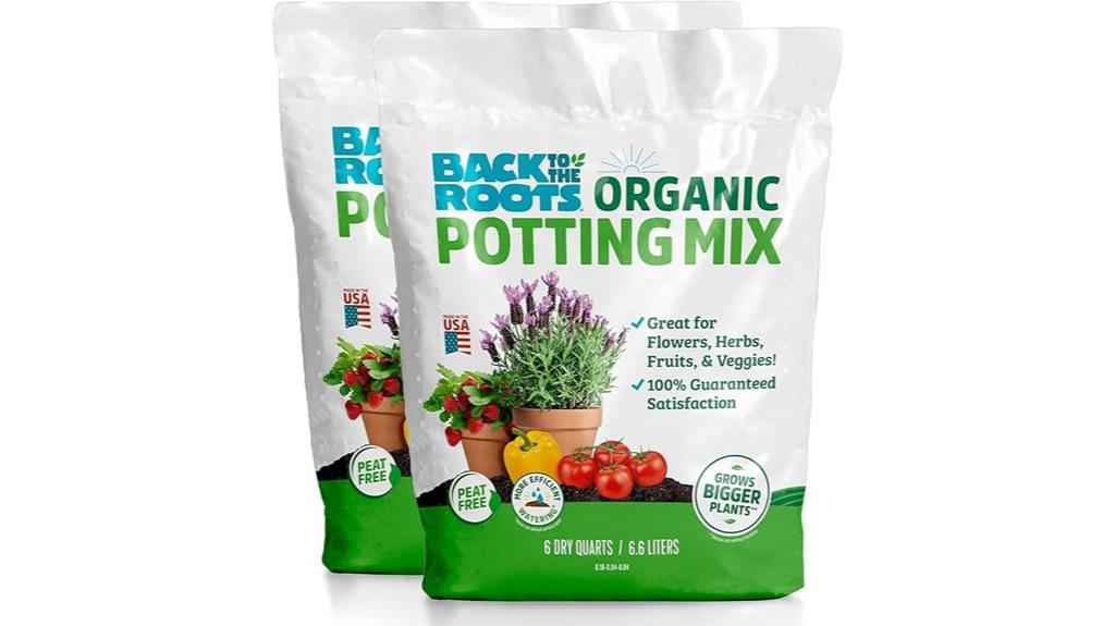 organic potting mix 12 quart