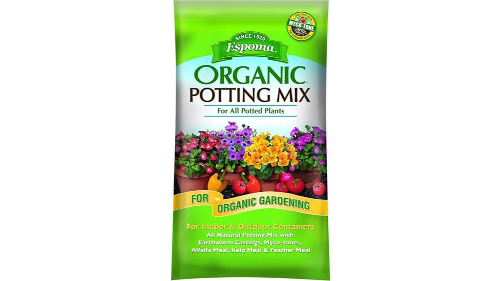 organic potting soil 2 cu ft