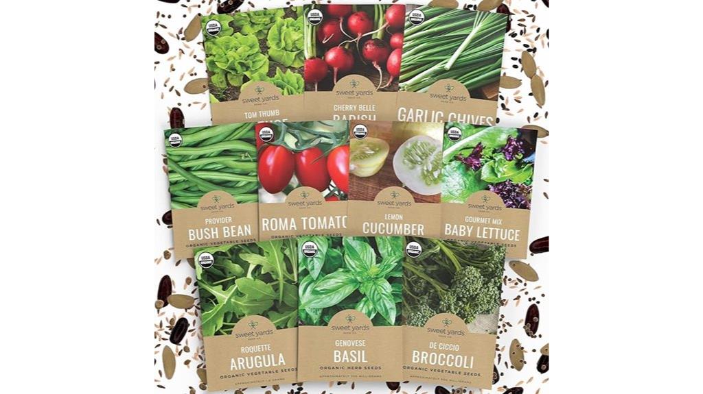 organic seed variety pack