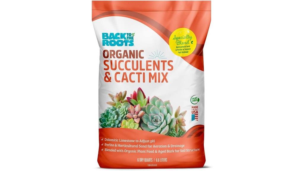organic succulent cactus mix