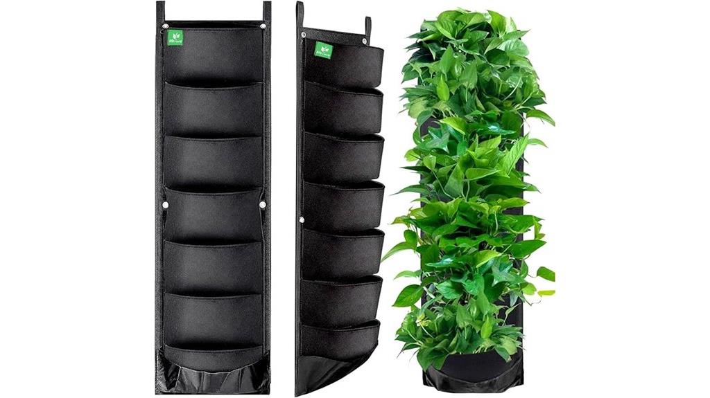 outdoor multi pocket planter