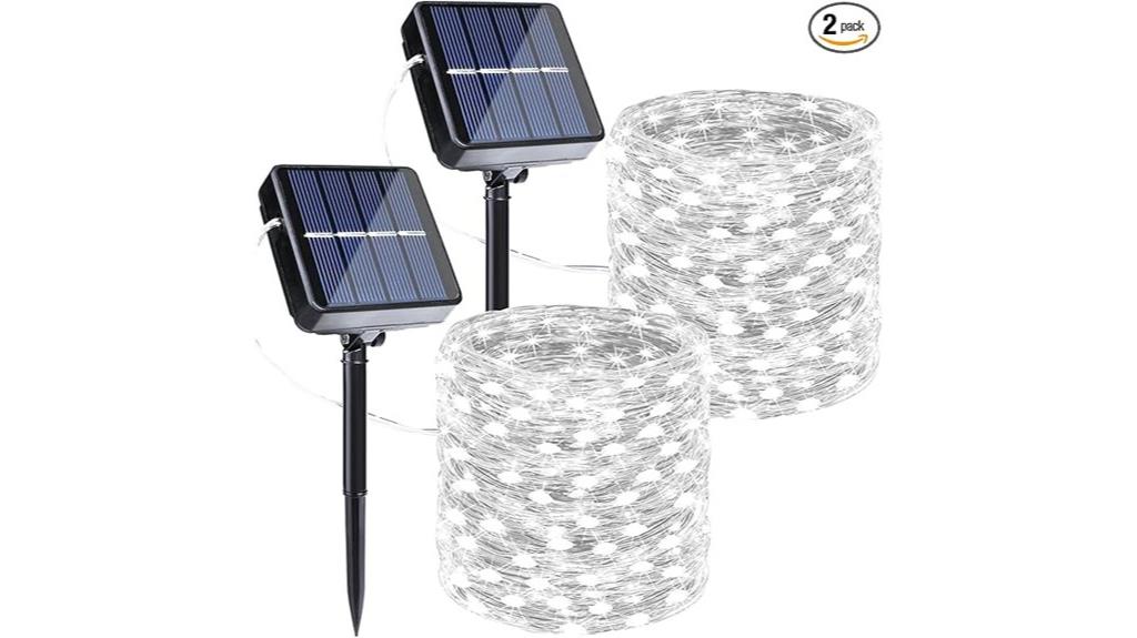 outdoor solar string lights