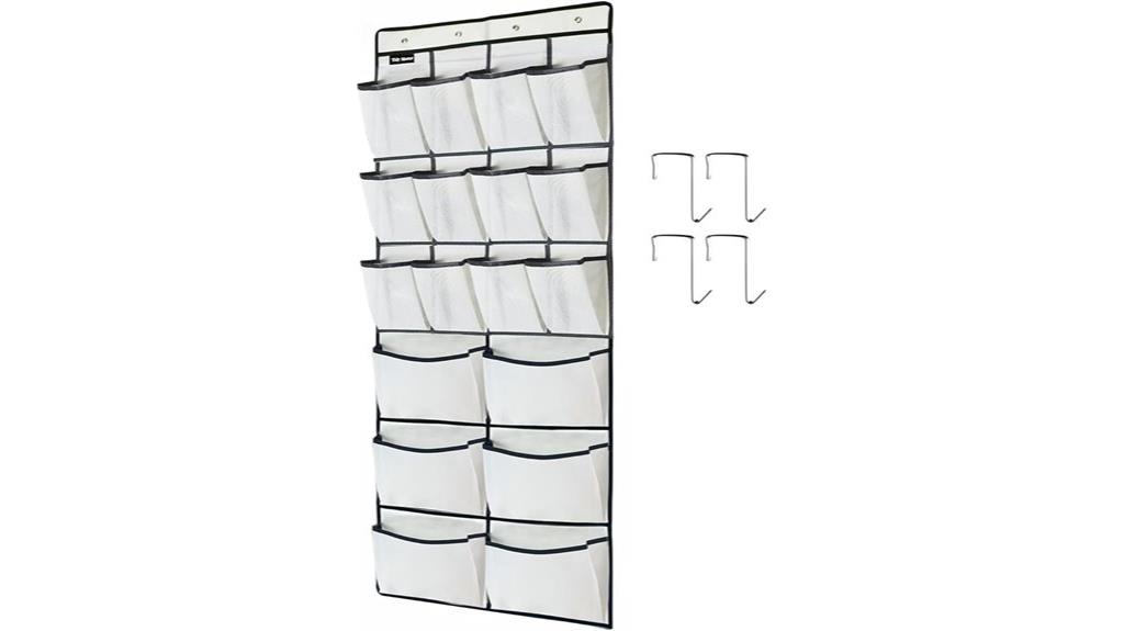 over door shoe organizer