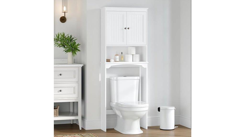 over the toilet bathroom storage
