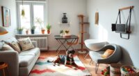 pet friendly small apartment design