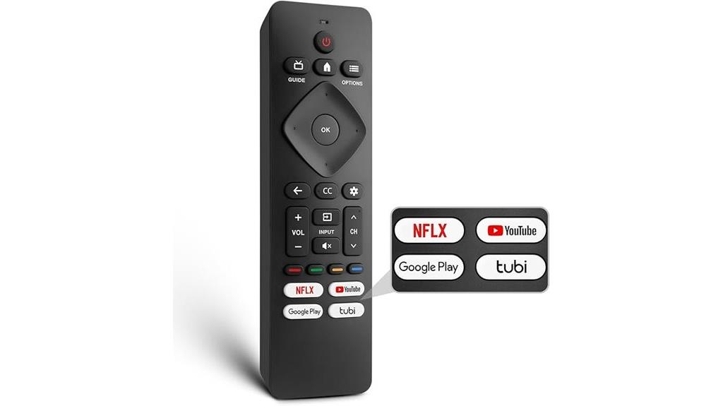 philips smart tv remote
