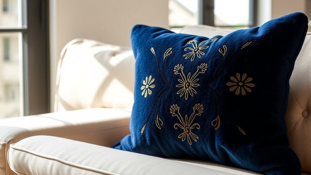 pillow size color durability