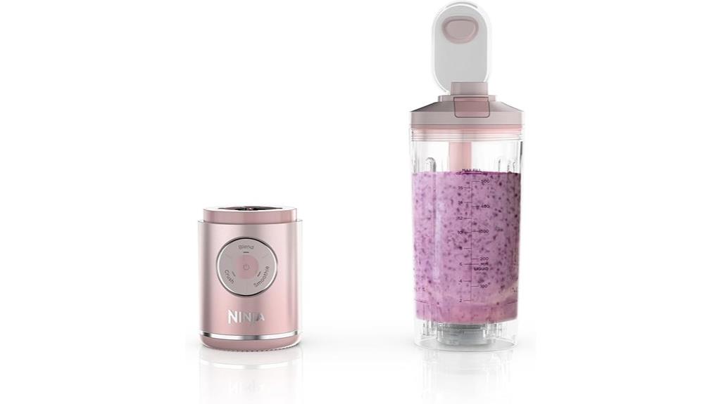 pink ninja blender portable