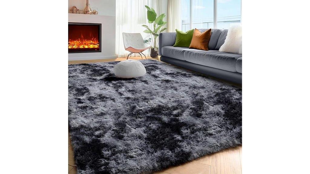 plush shaggy rug 4x6