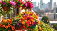 pollinator friendly balcony gardening