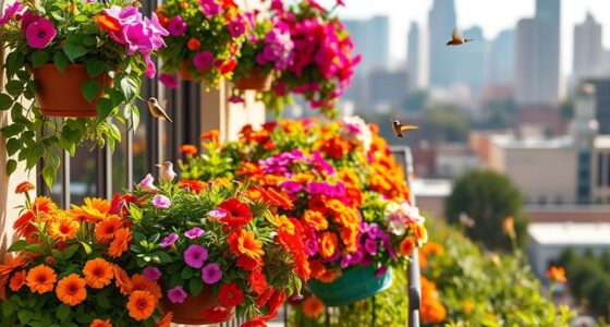 pollinator friendly balcony gardening