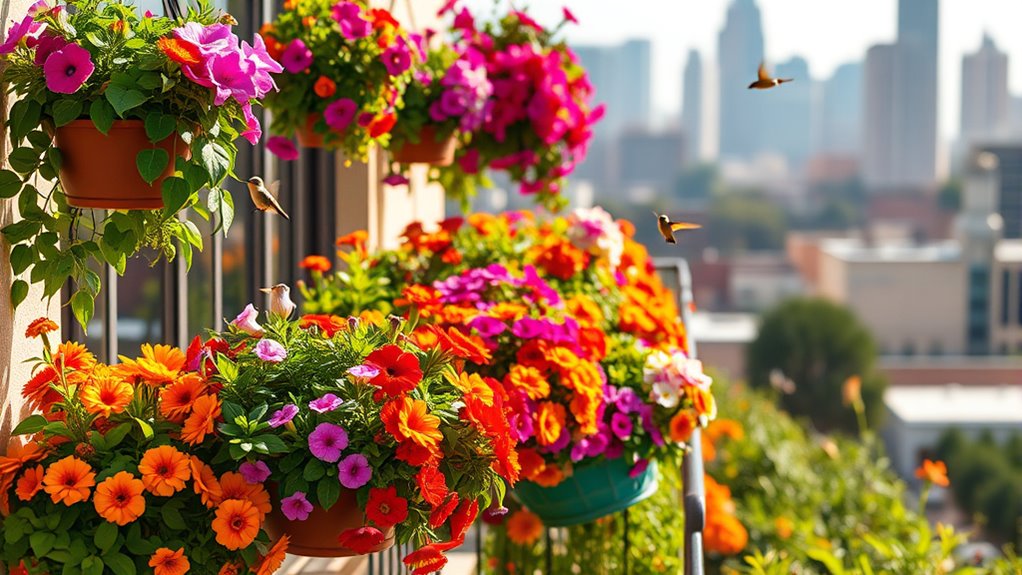 pollinator friendly balcony gardening