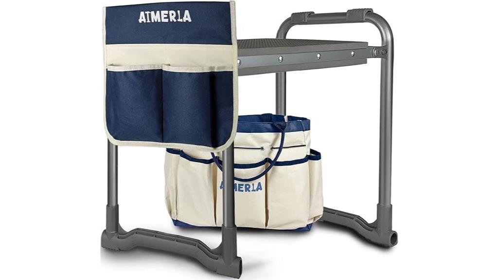 portable garden kneeler seat