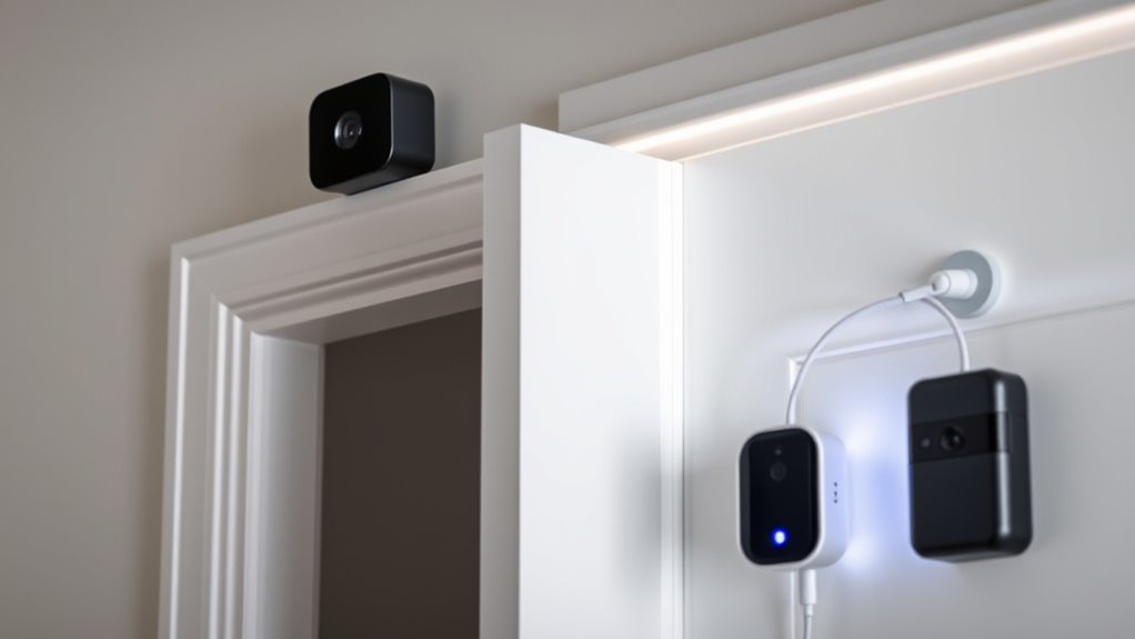 portable renter friendly security devices
