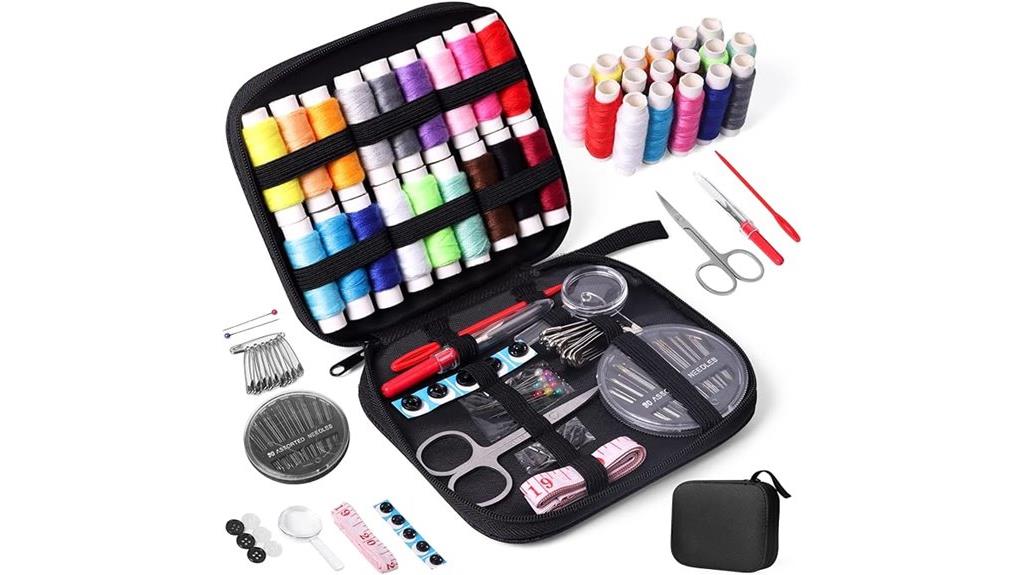 portable sewing kit case