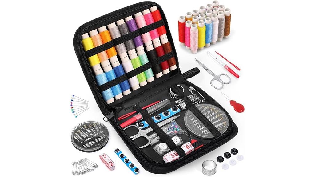 portable sewing kit set