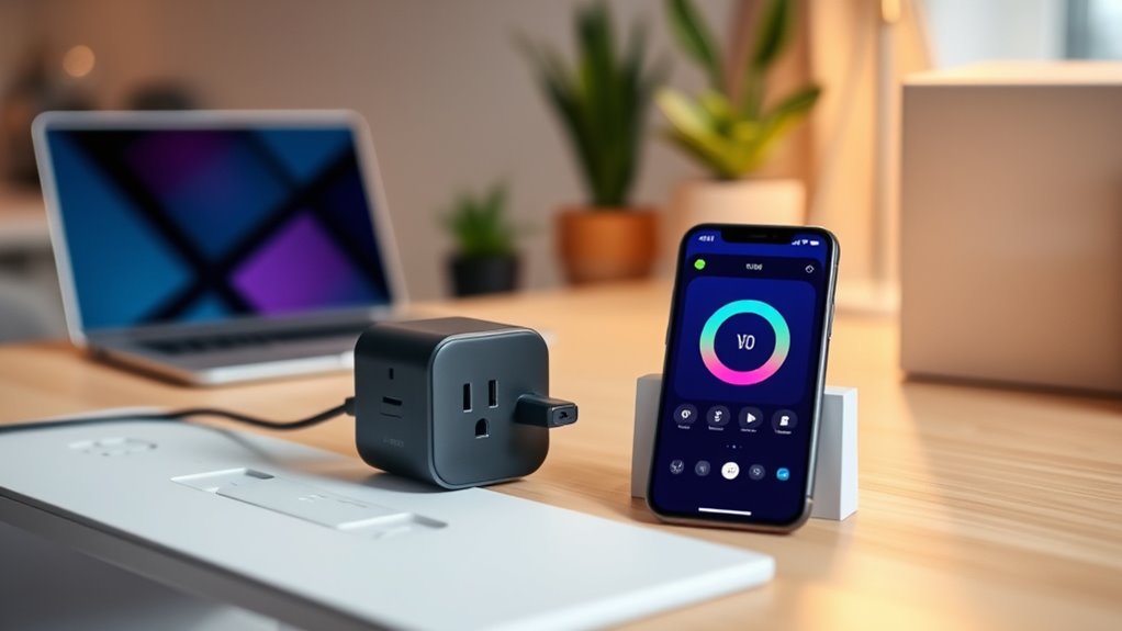 portable smart device control